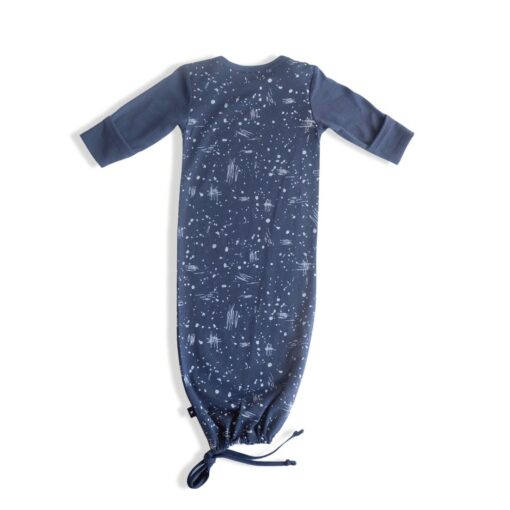 Storm Scribble - Merino Sleep Gown - Image 2