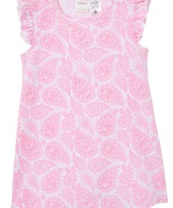 Alternative view of Pink Paisley Nighty