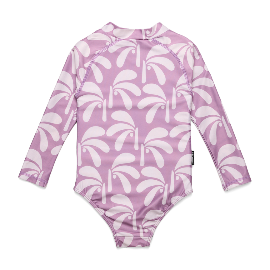 Lilac Palms Swimsuit - Image 2