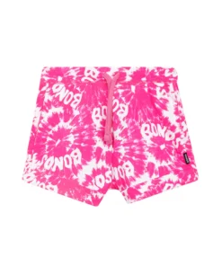 Pink Tie Dye Shorts