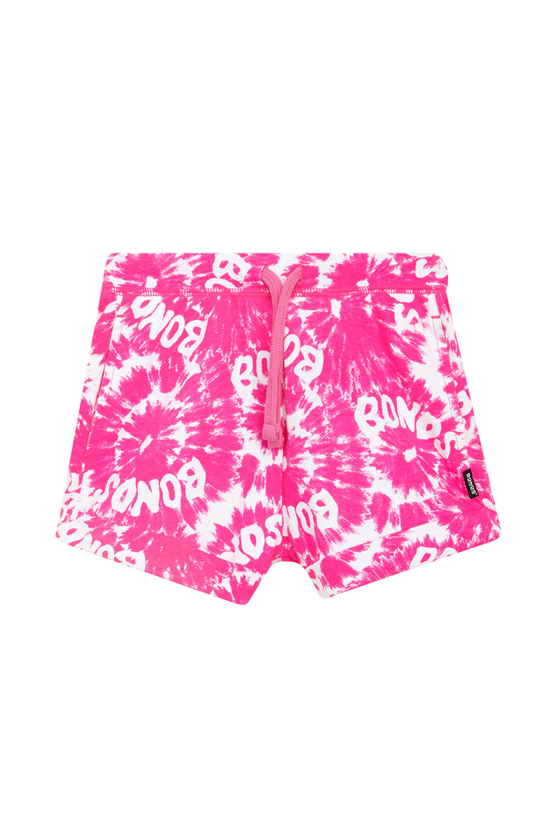 Pink Tie Dye Shorts