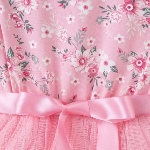 Milly Floral Tutu Dress - Long Sleeve - Image 2