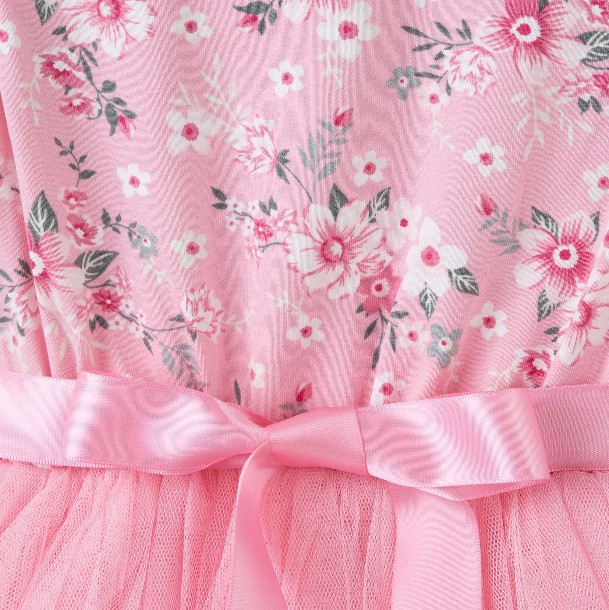 Milly Floral Tutu Dress - Long Sleeve - Image 2