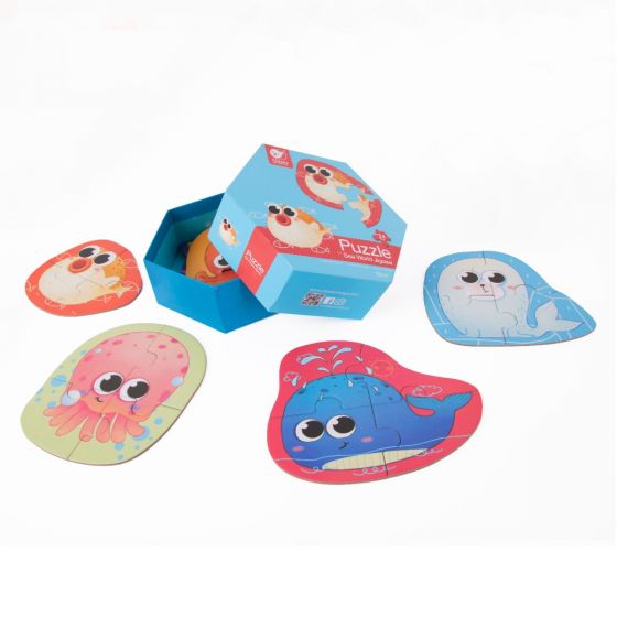 Sea World Jigsaw 6 Puzzle Set - Image 4