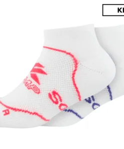 Alternative view of Sport Low Cut Socks - 2 Pack - Purple/Pink