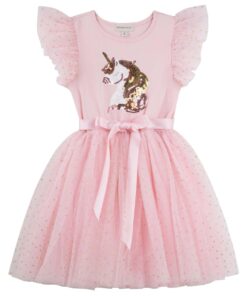 Unicorn Sequin Tutu Dress