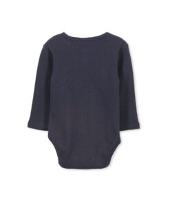Alternative view of Navy Bubbysuit Ribbed
