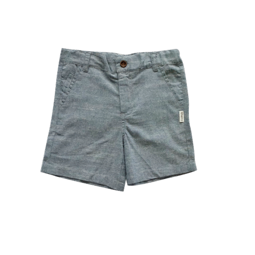 Dark Chambray Shorts