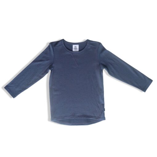 Merino Wyatt Longsleeve Tee - Storm