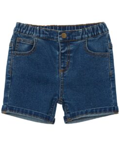 Alternative view of Stone Wash Denim Shorts by Milky