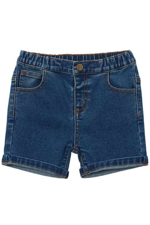 Stone Wash Denim Shorts by Milky - Image 2